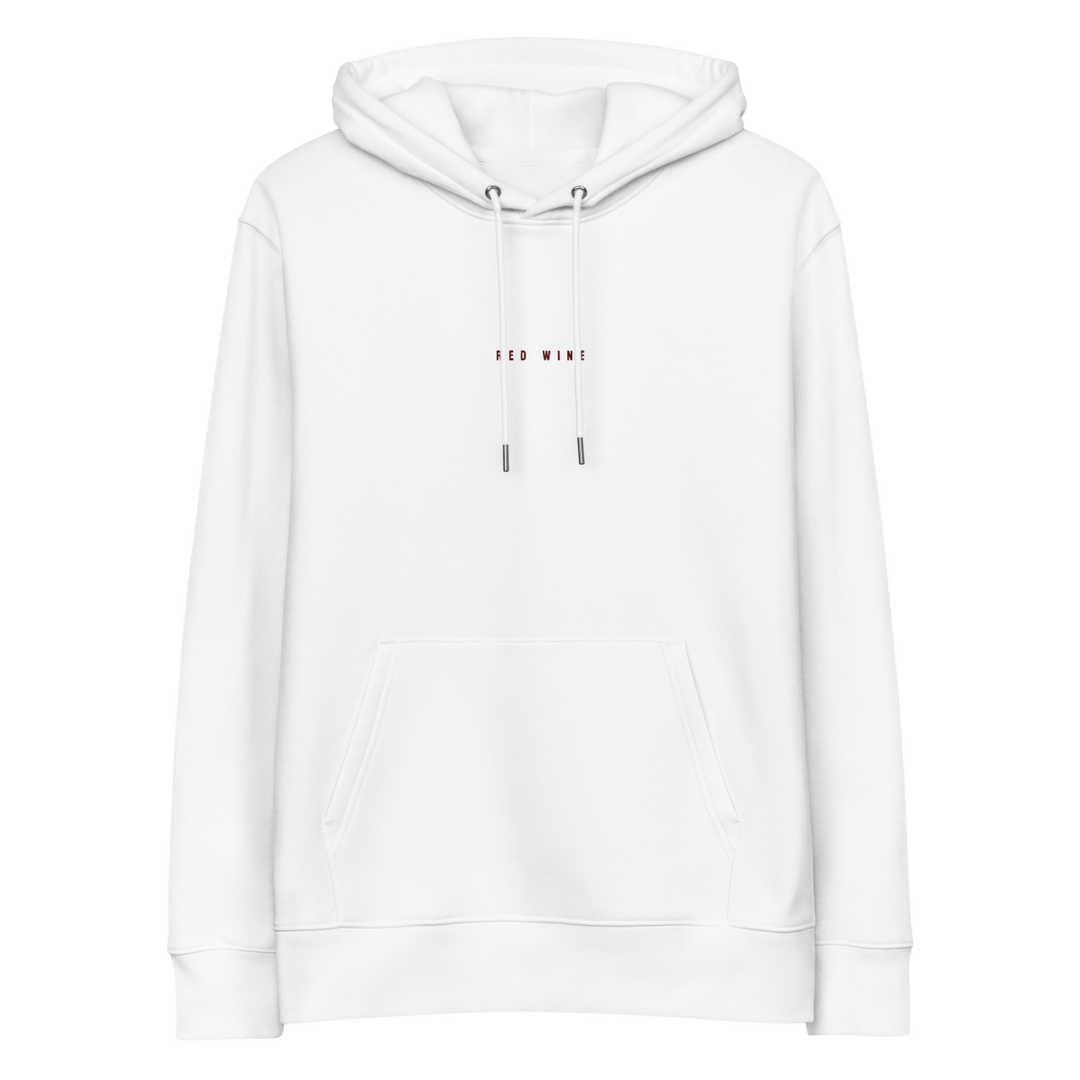 The Red Wine eco hoodie - White - Cocktailored