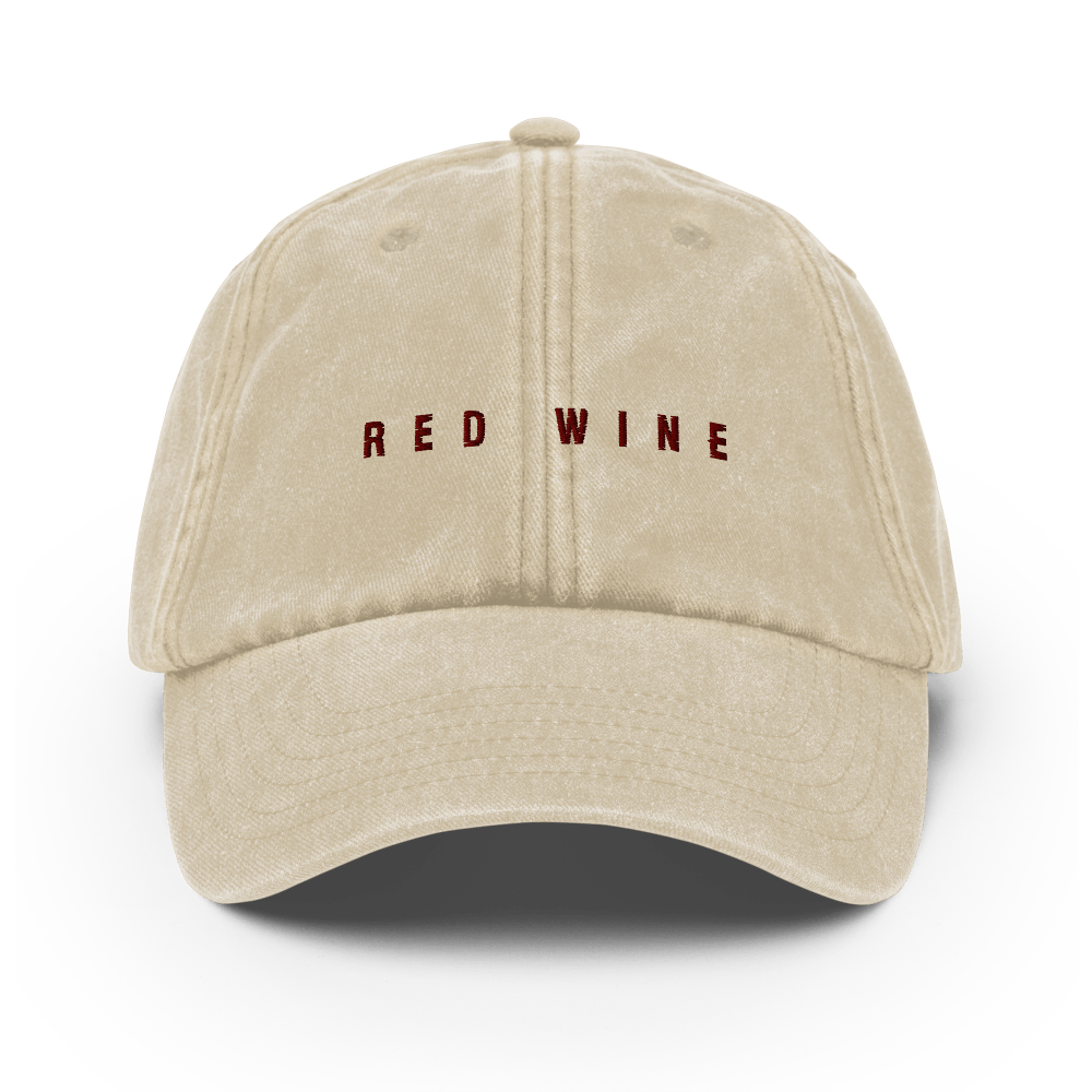 Casquette Vintage Red Wine