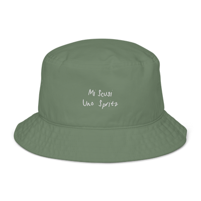 The Scusi Spritz Organic bucket hat - Dill - - Cocktailored