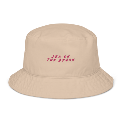 The Sex On The Beach Organic bucket hat - Stone - - Cocktailored