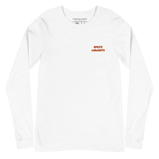 The Spritz Moments Long Sleeve Tee - XS - - Cocktailored
