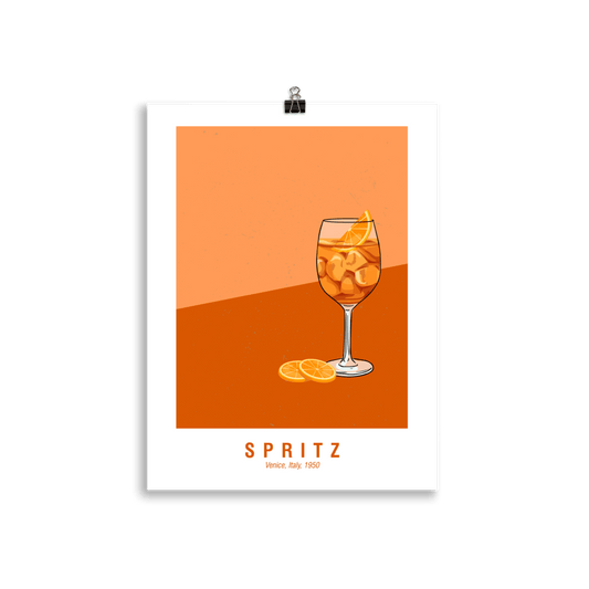 The Spritz Poster - 30x40 cm - Cocktailored