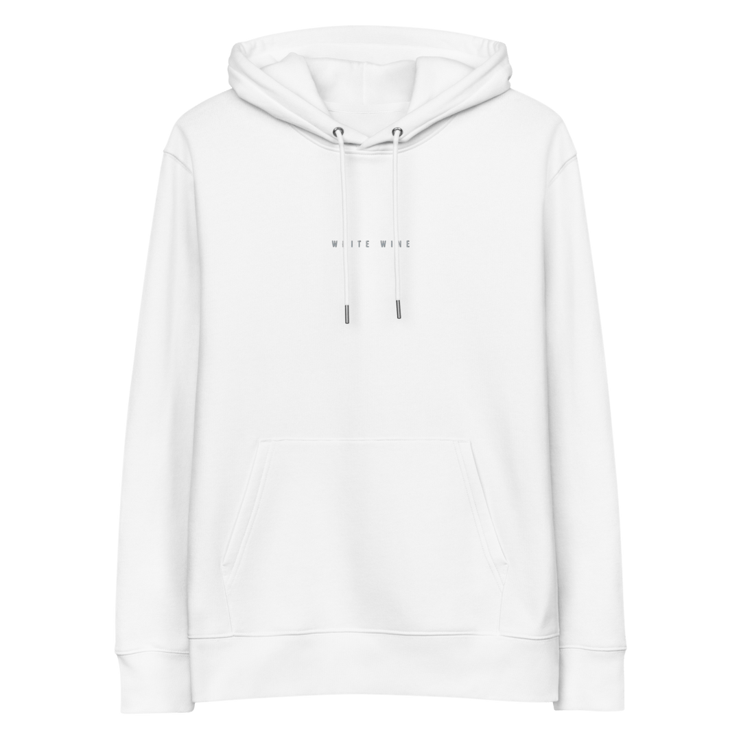 The White Wine eco hoodie - White - Cocktailored